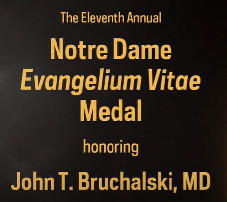 Dr. John Bruchalski – 2022 Notre Dame Evangelium Vitae Medalist Profile